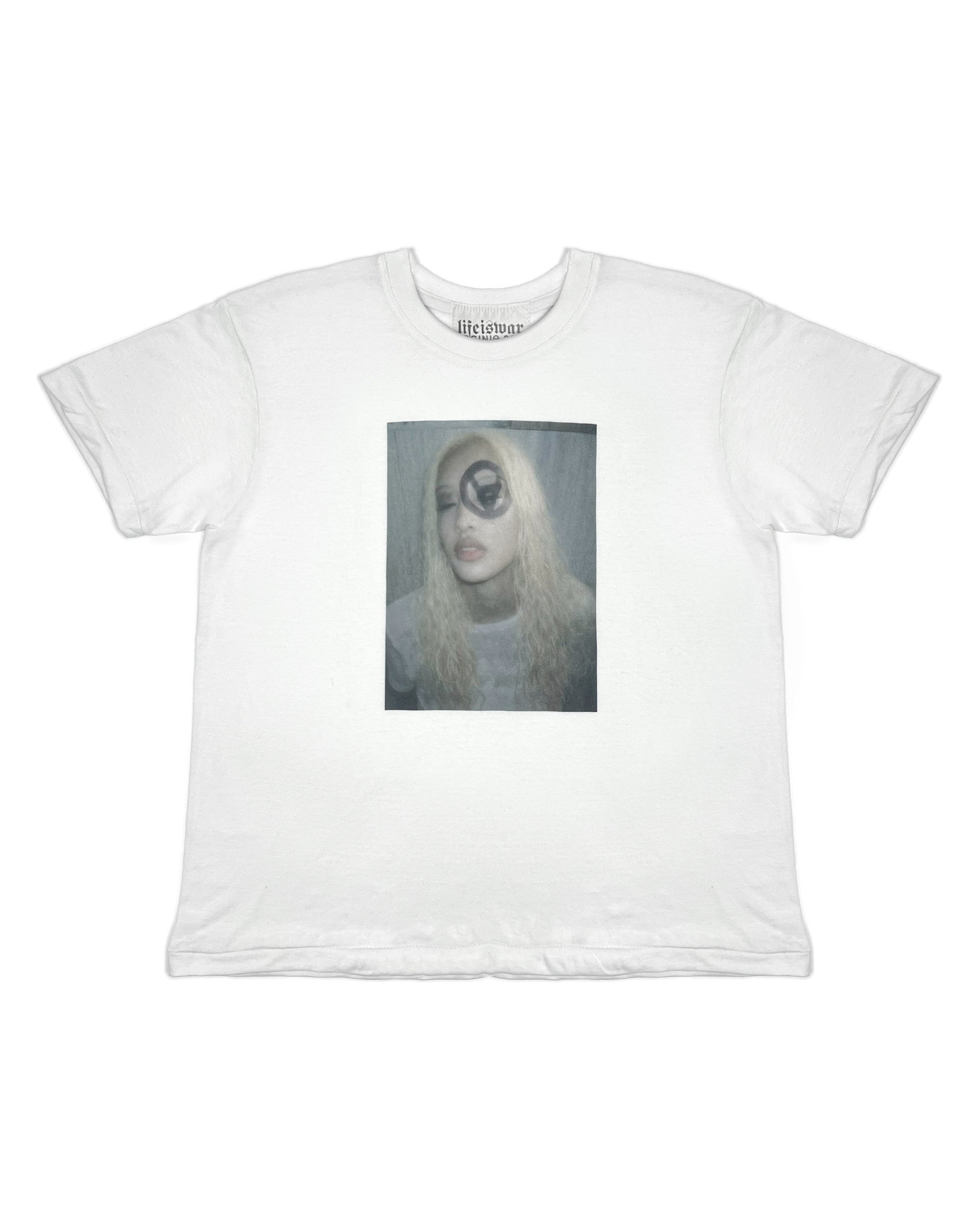 DYED [WHITE] Cropped Tee