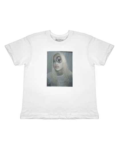 DYED [WHITE] Cropped Tee