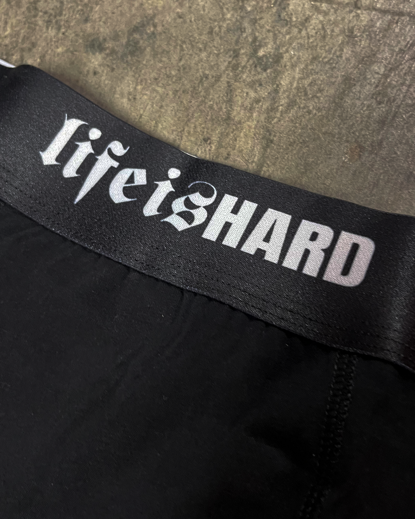 lifeishard [BLACK] boxer briefs