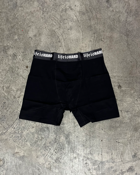 lifeishard [BLACK] boxer briefs