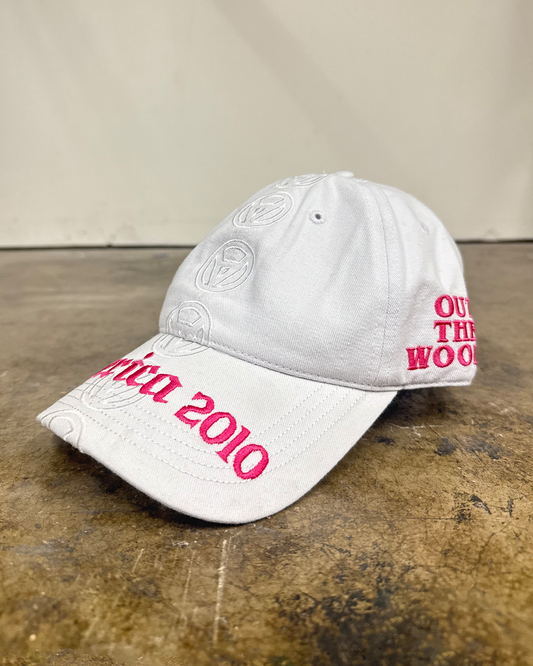 Mohawk hat: White & White [OTW25 - AMERICA]