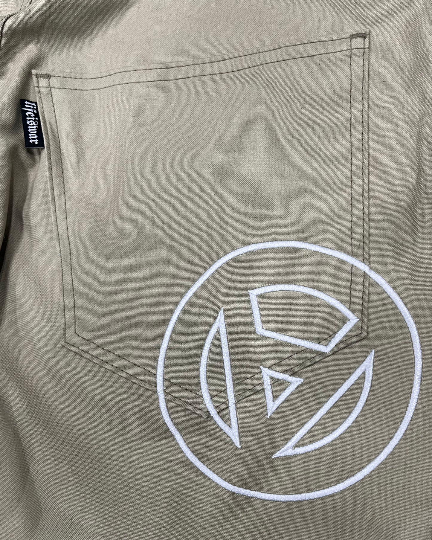 OTW: WLP01 [KHAKIS] Wide Leg Pant